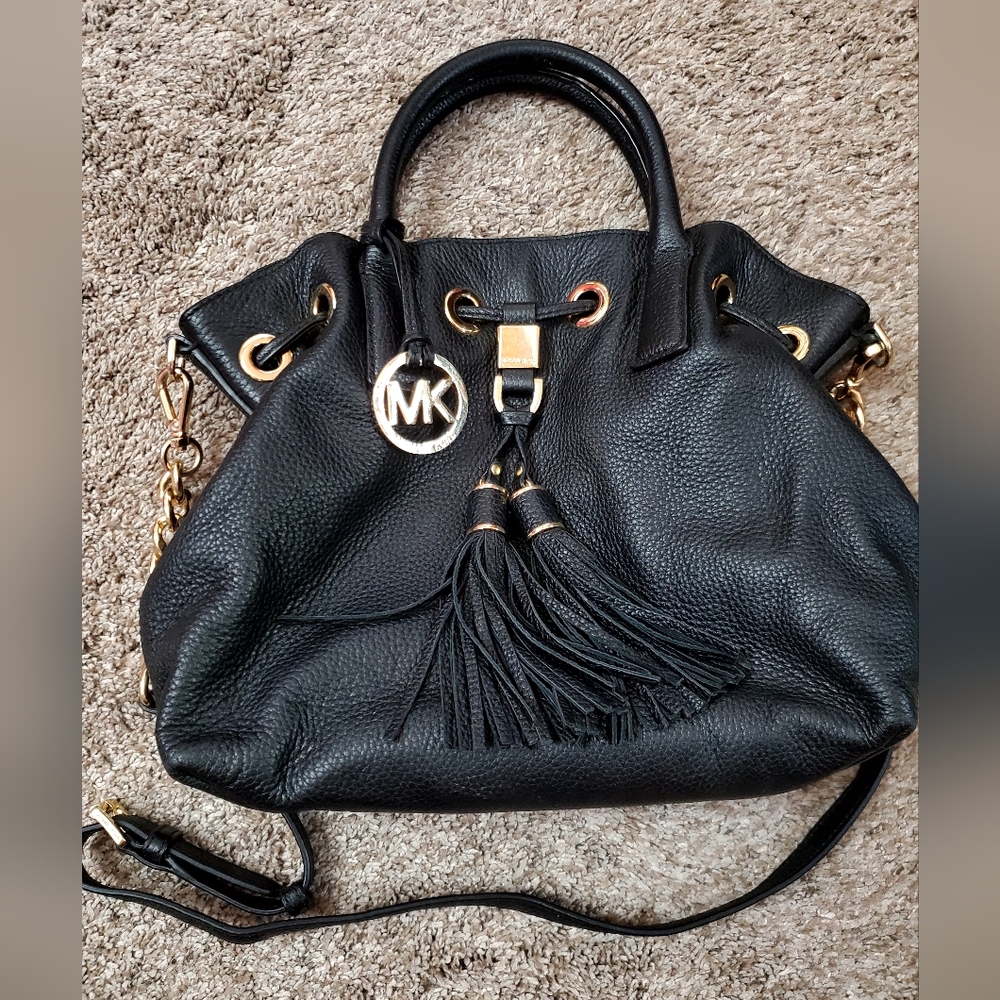 Michael Kors Pebbled Satchel Handbag * Authentic* - image 1